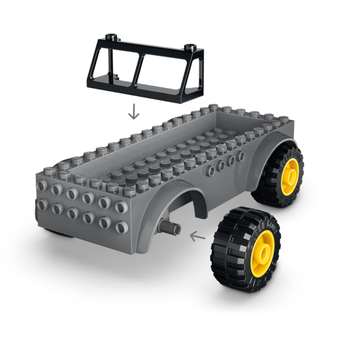 Lego Jurassic World - Camioneta de transport pentru un tanar T. Rex (77978)