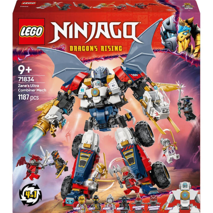 Lego Ninjago - Ultrarobotul combinat al lui Zane (71834)