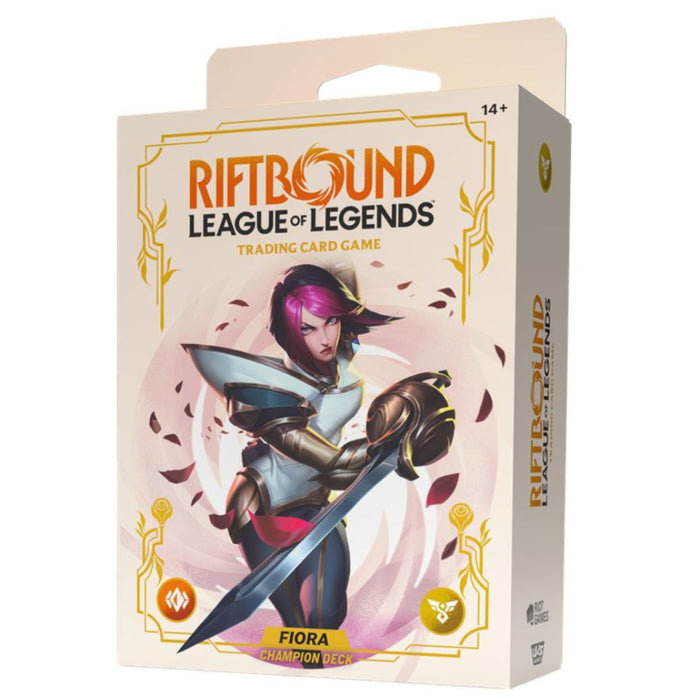 Precomanda Riftbound League of Legends TCG - Spiritforged Champion Deck - Fiora