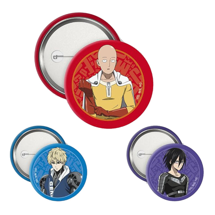 Set Insigne One Punch Man - Saitama, Genos & Sonic