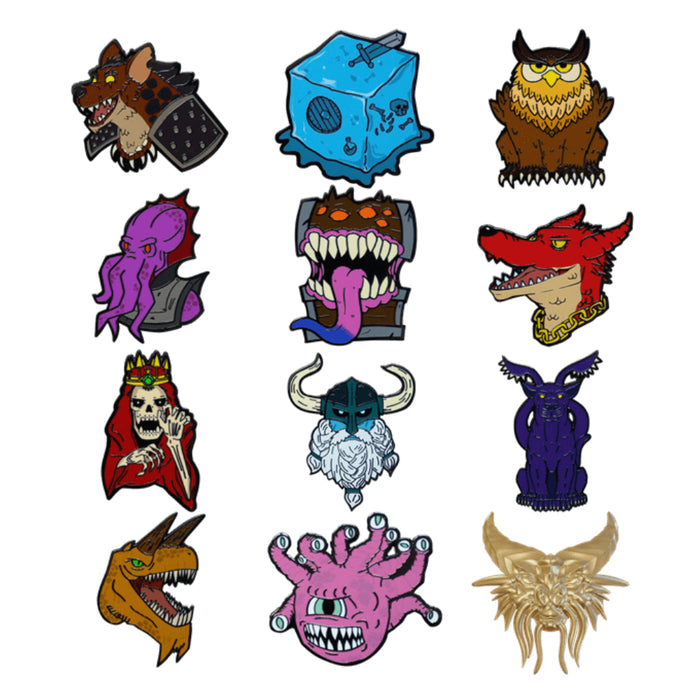 Insigna Mystery Dungeons & Dragons 50th Anniversary