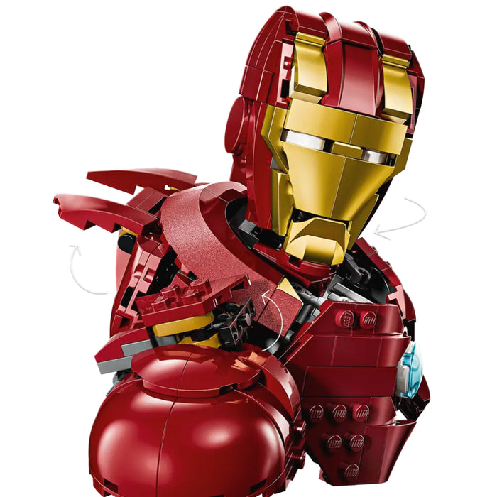 Lego Super Heroes - Bust Iron Man MK4 76327