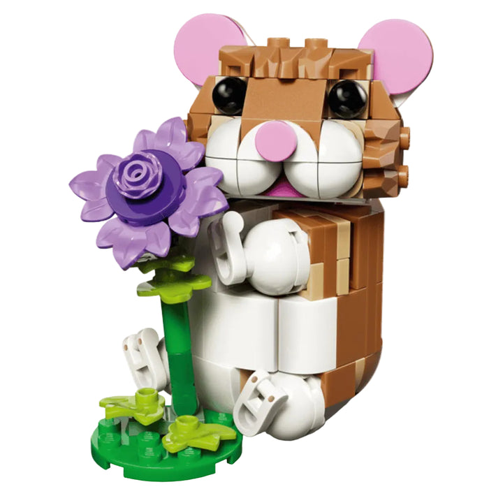 Lego Creator 3 in 1 - Hamster adorabil cu o floare (31376)