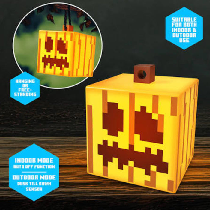 Lampa Minecraft - Jack O Lantern Pumpkin Lantern 23 cm