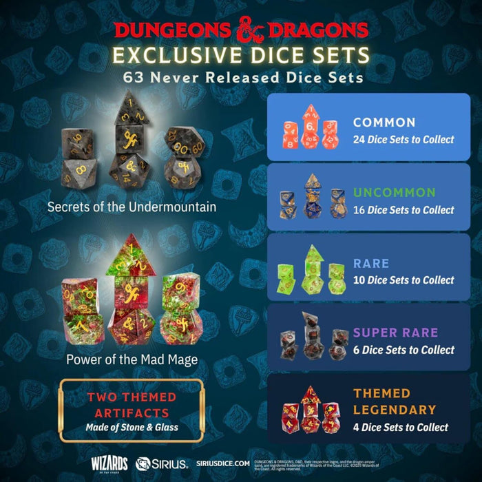 Dungeon & Dragons - Sirius Dice - Undermountain Treasure Pack