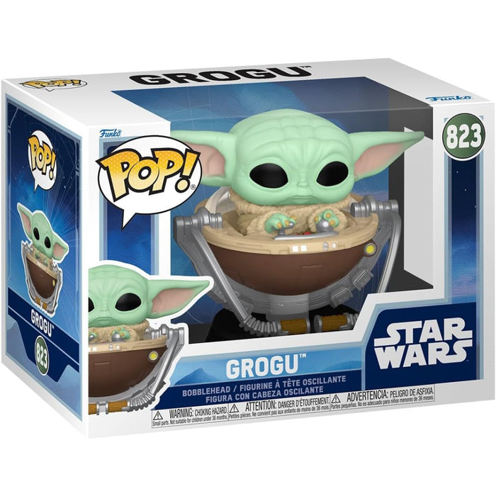 Figurina Funko POP! Bobblehead Star Wars The Mandalorian and Grogu - Grogu in Pram