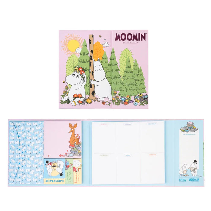 Planner Saptamanal si Sticky Notes Moomin