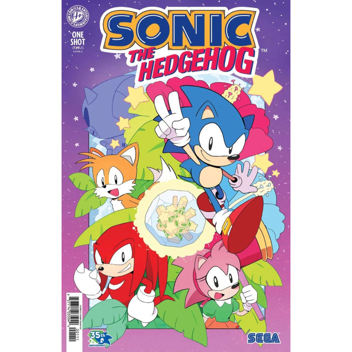 Sonic The Hedgehog 35th Ann Special Cvr A Iasmin Omar Ata