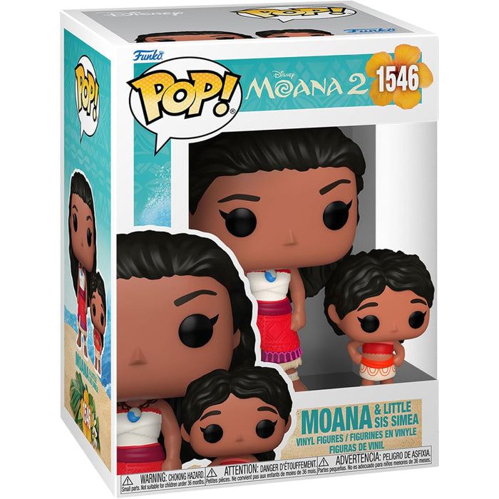 Figurina Funko POP! & Buddy Disney Moana 2 - Moana & Little Sis