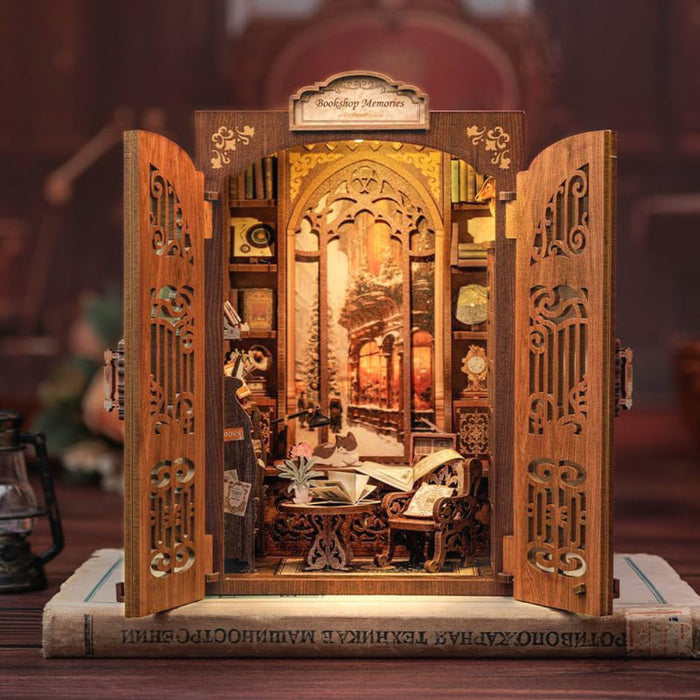 Set de Constructie CuteBee - Book Nook - Bookshop Memories