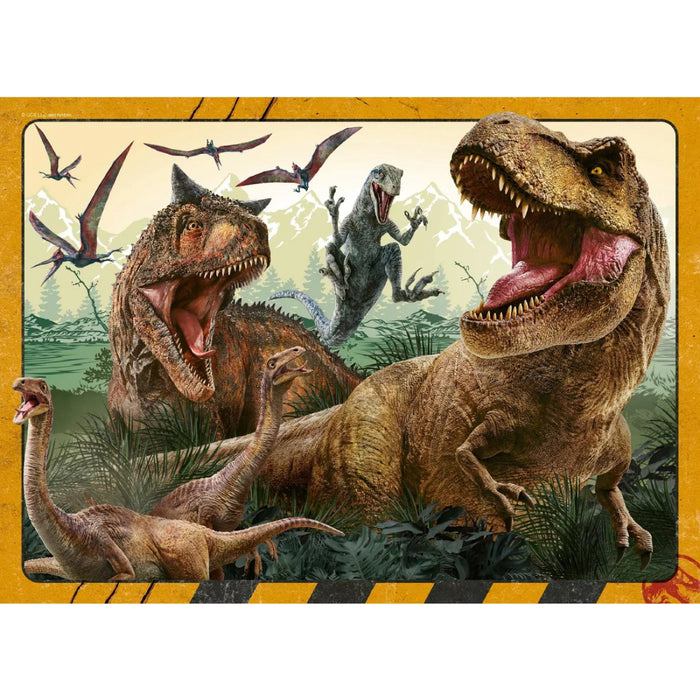 Puzzle Bumper Pack - Jurassic World 4x100