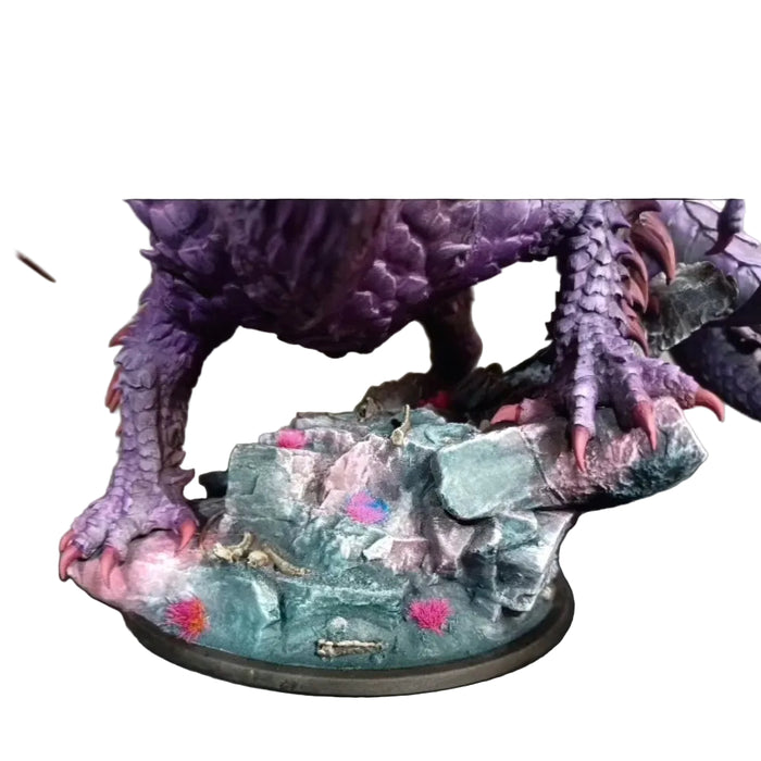 Miniatura Pictata Elemental Beacon - Amethyst Dragon