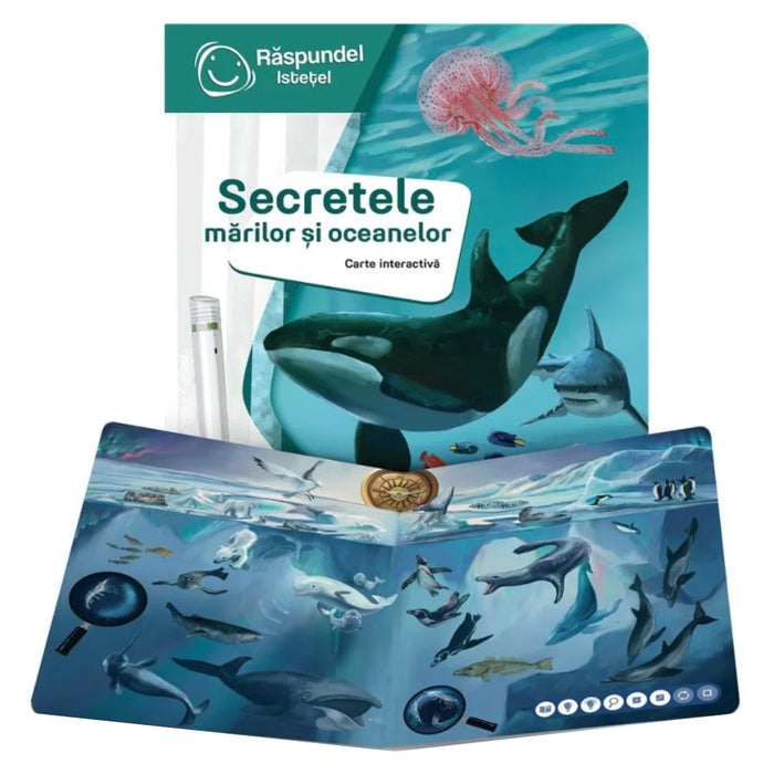 Raspundel Istetel Carte - Secretele marilor si oceanelor