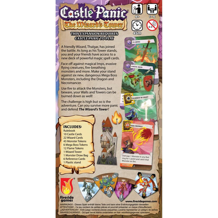 Castle Panic - The Wizards Tower 2nd Edition