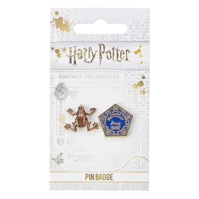 Set 2 Insigne Harry Potter - Chocolate Frog