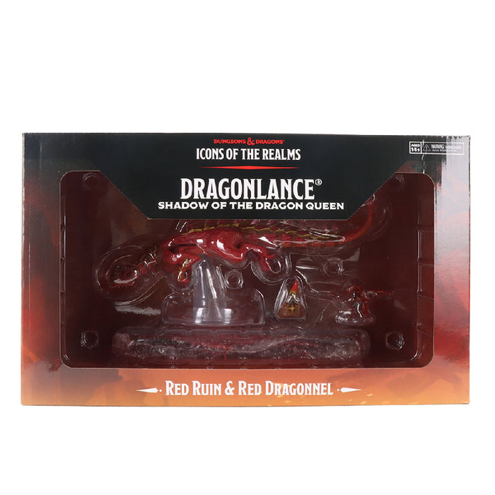 Miniatura D&D Icons of the Realms Dragonlance - Red Ruin & Red Dragonnel (Set 25)