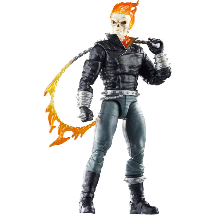 Figurina Articulata si Vehicul Marvel 85th Anniversary Marvel Legends Ghost Rider 15 cm