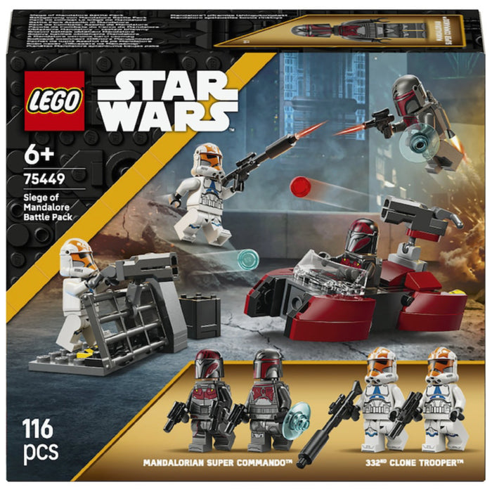 Lego Star Wars - Pachet de lupta Asediul de pe Mandalore (75449)