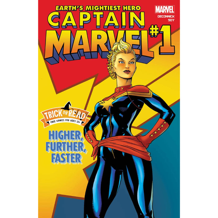 Trick or Read 2023 Captain Marvel Halloween