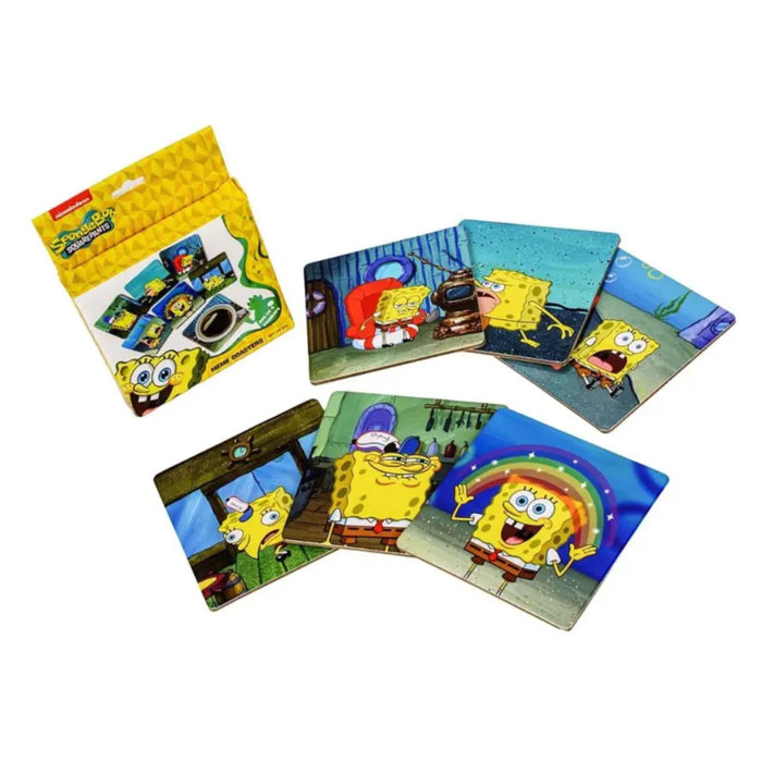 Set 6 Suporturi Pahare Spongebob Squarepants - Meme