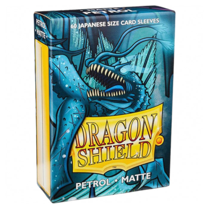 Sleeve-uri Dragon Shield Japanese Size Matte - Petrol (60 Bucati)