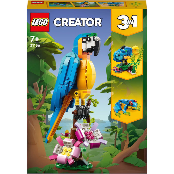 Lego Creator - Papagal exotic (31136)