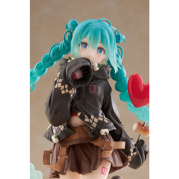 Figurina Hatsune Miku PVC - Hatsune Fashion Outdoor Spring Ver. 18 cm