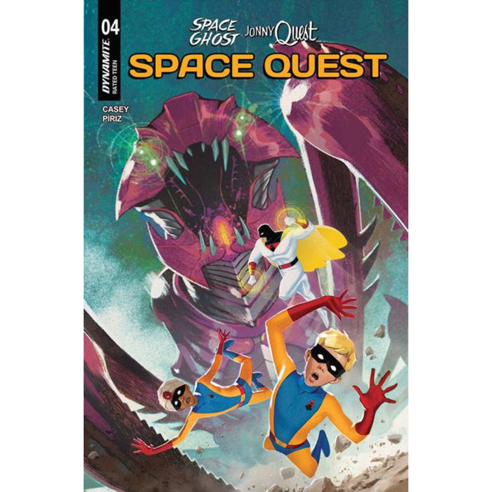 Space Ghost/Jonny Quest - Space Quest 04 Cvr B Joshua Middleton