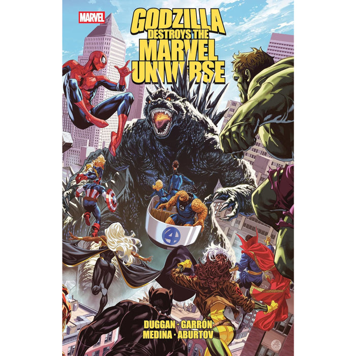 Godzilla Destroys The Marvel Universe TP