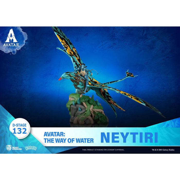 Figurina Avatar 2 D-Stage PVC Diorama Neytiri 15 cm