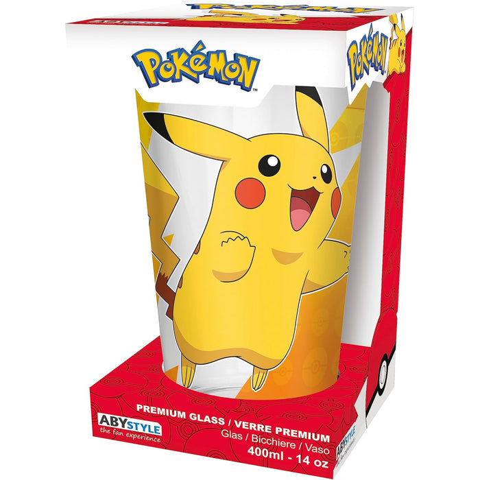 Pahar Mare Premium Pokemon - 400 ml - Pikachu Foil