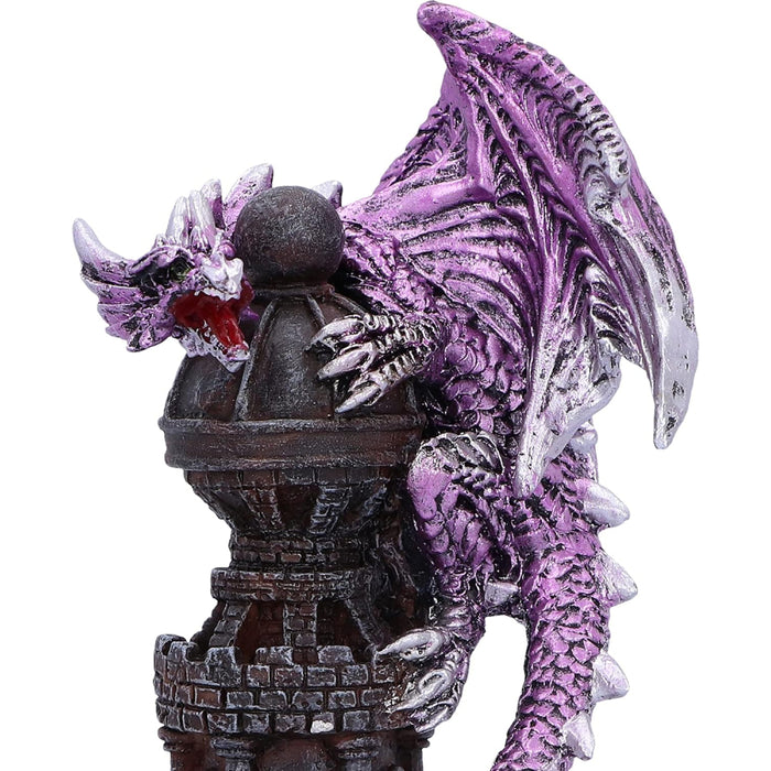 Figurina Dragon - Guardian of the Tower, purple