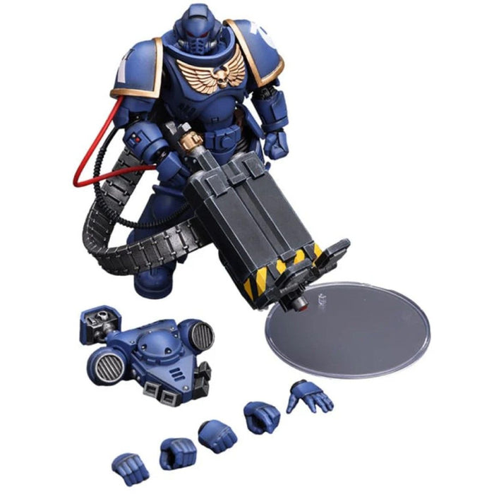 Figurina Articulata Warhammer 40k 1/18 Ultramarines Desolation Marine with Castellan Launcher (Superkrak) 12 cm