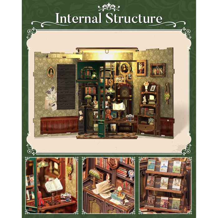 Set de Constructie CuteBee - Book Nook - Owl Bookstore