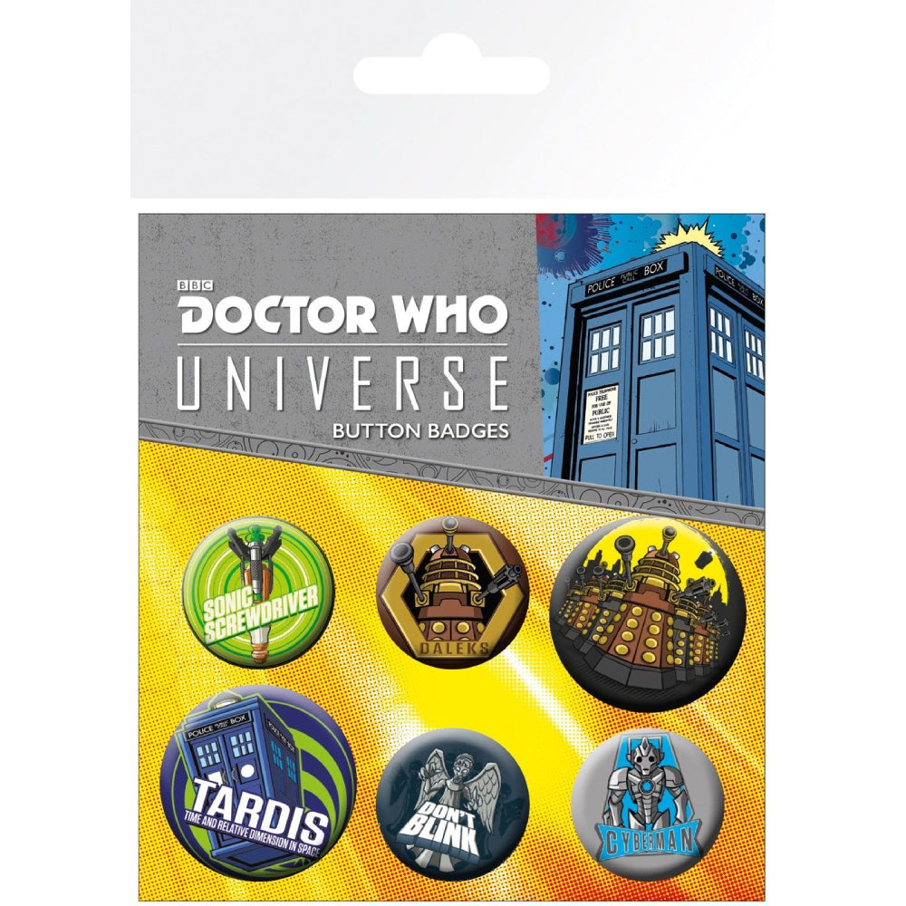 Set Insigne Doctor Who - Alien Adventures — Red Goblin