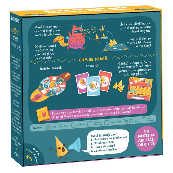 Joc de societate Imi vreau dintii inapoi (limba romana)