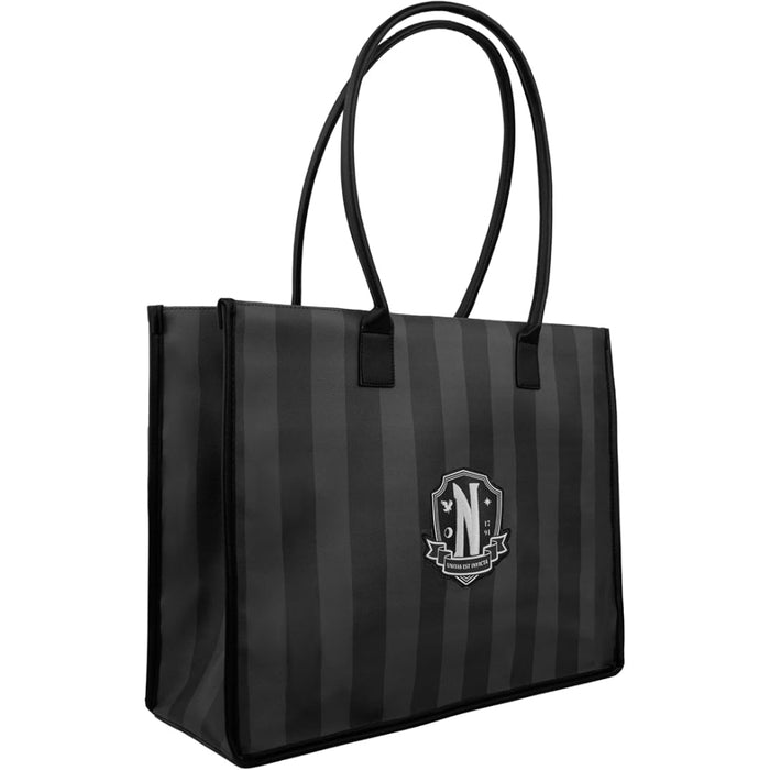 Geanta Cumparaturi Wednesday - Nevermore Academy, Black