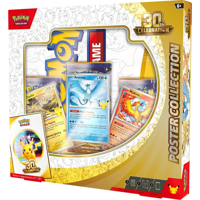 Precomanda Pokemon TCG - 30th Poster Collection
