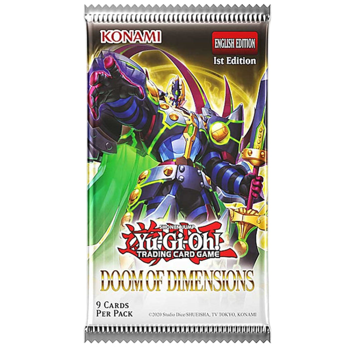 Yu-Gi-Oh - Doom of Dimensions Booster Pack