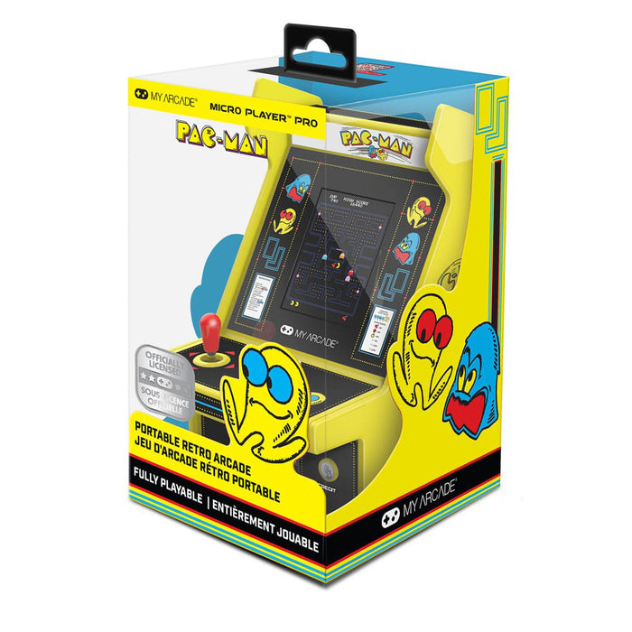 Consola portabila Retro Arcade Micro Player Pro 6.75 inch - Pac-Man