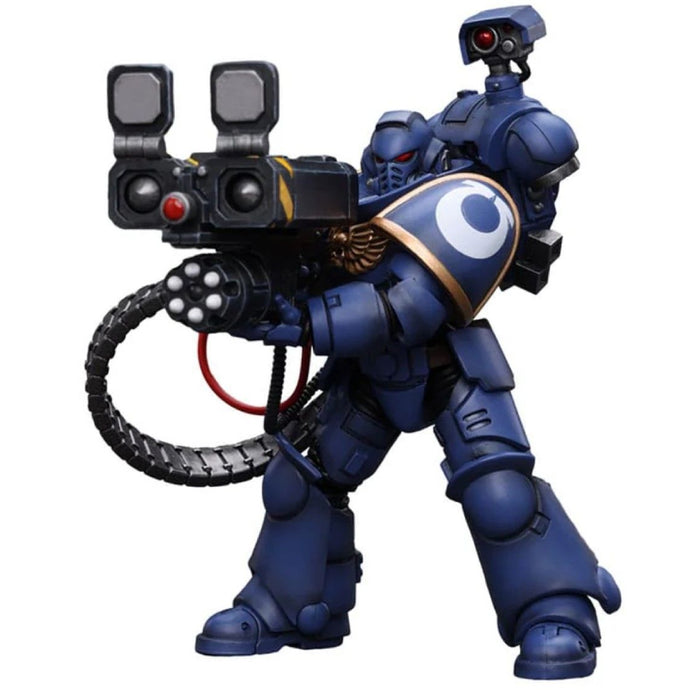 Figurina Articulata Warhammer 40k 1/18 Ultramarines Desolation Marine with Castellan Launcher (Superkrak) 12 cm