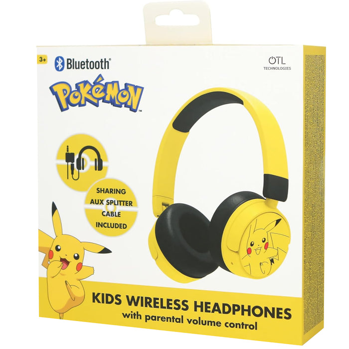 Casti Wireless pentru Copii OTL - Pokemon Pikachu