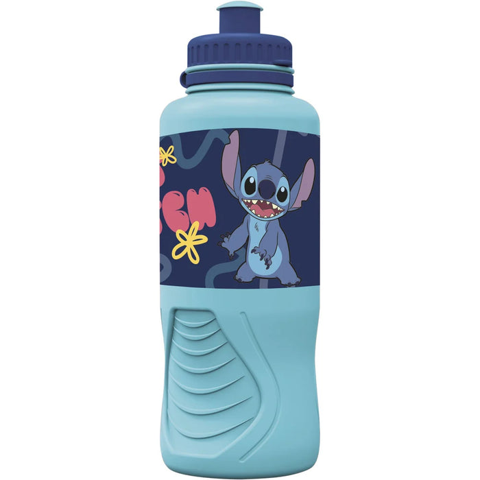 Sticla de apa Stitch, 430 ml, albastru