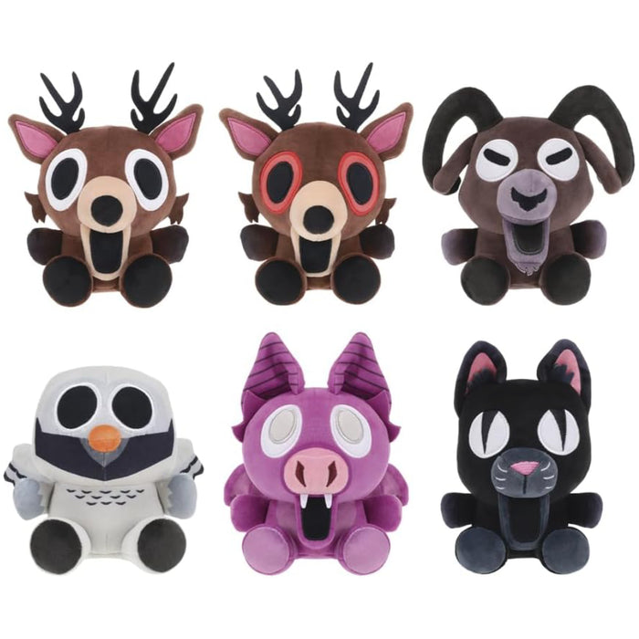 Figurina de plus ascunsa in cutie 99 Nights in the Forest, diverse personaje