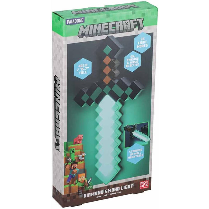 Lampa Minecraft Diamond Sword