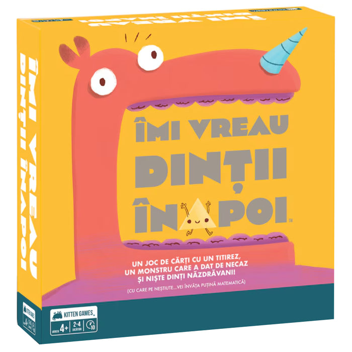 Joc de societate Imi vreau dintii inapoi (limba romana)