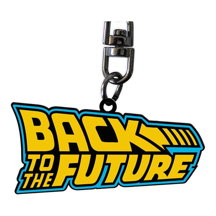 Breloc Metal Back to the Future - Logo