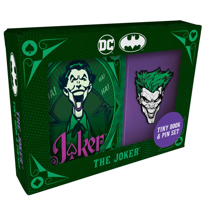 Set Carte de buzunar si Insigna DC Comics - The Joker