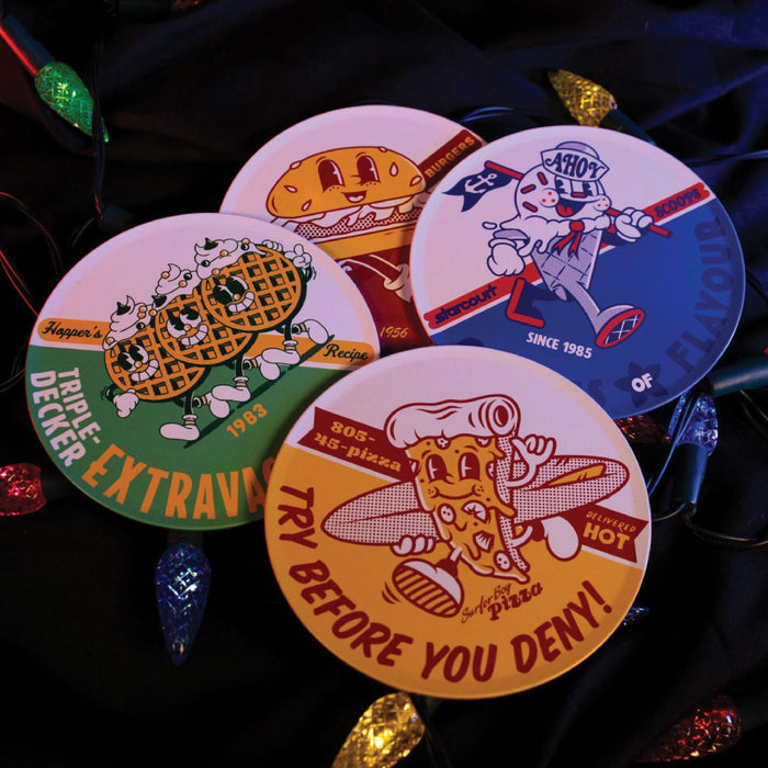 Set 4 Suporturi Pahare Stranger Things