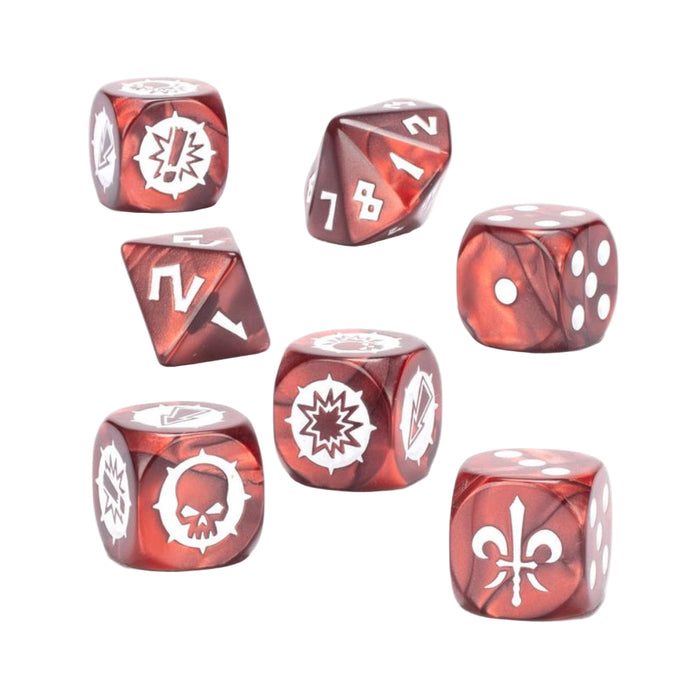 Blood Bowl - Bretonnian Team Dice Set